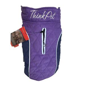 ThinkPet ComfortPro Quilted Dog Vest With‎ Zipper New With Tags